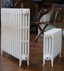 460mm Neo Classic 4 column Cast Iron Radiators available in a range of paint and polished finishes